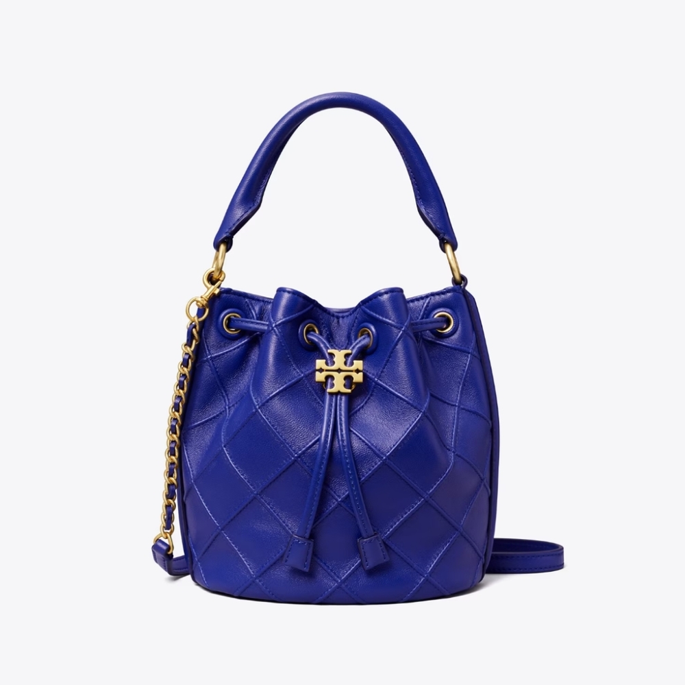 TORY BURCH SMALL FLEMING SOFT BUCKET BAG